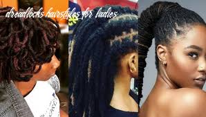 Medium dreadlocks don't look as distinctive as the short high top or the long braided ones, but they can still look beautiful. 9 Dreadlocks Hairstyles For Ladies Undercut Hairstyle