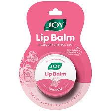 joy pink rose lip balm long