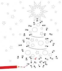 Instantly access online and printable educational materials. Dot To Dot Christmas Tree Kidspressmagazine Com