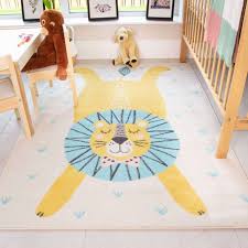 bright sleeping lion soft kids bedroom