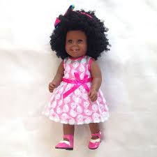 Ooak custom african american girl doll amelia pink ombre hair, teal eyes. China 18 Black Doll With Natural Hair African American Doll Curly Girls Photos Pictures Made In China Com