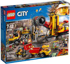 Đồ Chơi LEGO City 60188 - Đội Xe Đào Mỏ Chuyên Nghiệp (LEGO City 60188  Mining Experts Site)