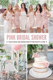 See your favorite dress bridal shower and bridal dresses discounted & on sale. Gorgeous Blush Pink Bridal Shower Pretty My Party Party Ideas Blush Pink Bridal Shower Bridal Shower Decorations Pink Pink Bridal Shower
