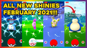 Pokemon GO February 2021 Events Shiny Compilation! - YouTube