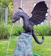 Bronze Dragon Garden Statues Garden