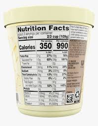 magnum ice cream tub calories hd png