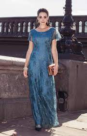Alice Abendkleid Lang Lagune blau - Hochzeitskleider, Abendgarderobe und  Partykleidung by Alie Street.