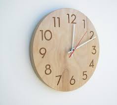 elegant wooden wall clock gadgetsin