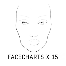 47 Judicious Mac Face Chart Paper