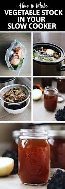 how to make vegetable stock in your