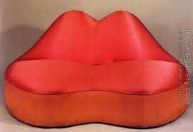 mae west lips sofa by salvador dali