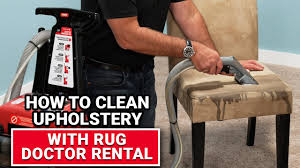 clean upholstery with rug doctor al