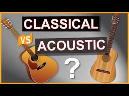 clical guitar vs acoustic guitar