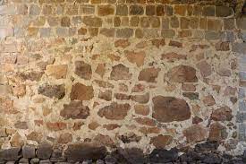 Texture Of A Stone Wall With Many Big