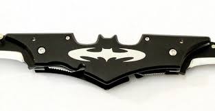 Batman Assisted Opening 2 Blade Knife Both Blades Are