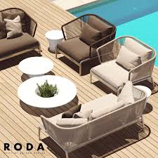 spool roda outdoor furniture 3d