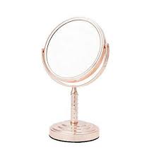 rose gold vanity mirror