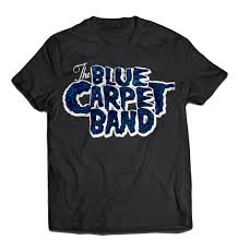 the blue carpet band t shirt the