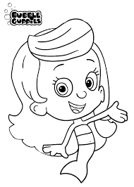 You can click on the felpen or crayon and use it to colour the image. Bubble Guppies Coloring Pages Best Coloring Pages For Kids