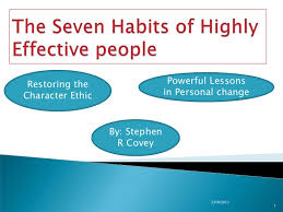 Personal mission statement   habits highly effective people   Top    