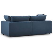 modway commix fabric sectional sofa