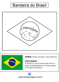 Bandeira do brasil para imprimir e colorir. Bandeira Do Brasil Para Colorir Pronta Para Imprimir