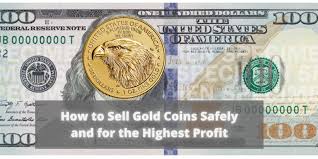 how to sell gold coins safely and for