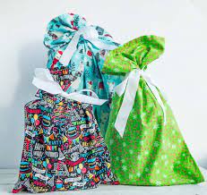 how to make fabric gift bags