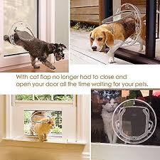 Cat Flap Door For Cats Dogs Pet Large