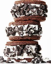 homemade oreo ice cream sandwiches