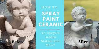 How To Spray Paint Ceramic To Upcycle