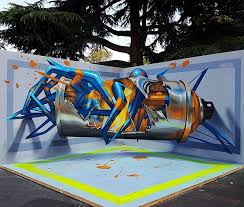 Portuguese Street Artist Paints 3d Creature Graffiti And