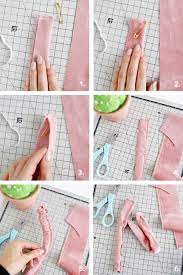 make your own bow scrunchie a