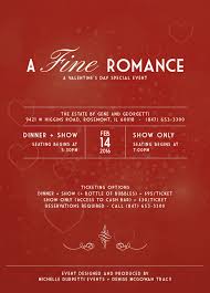 We'd love for you to join!!! A Fine Romance A Valentine S Day Special Event Dinner Cabaret Show Gene And Georgetti