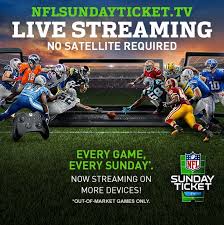 Want to watch every nfl game including out of market games? Nfl Sunday Ticket Online Streaming Directv Sunday Ticket Nfl Sunday Ticket Online Streaming