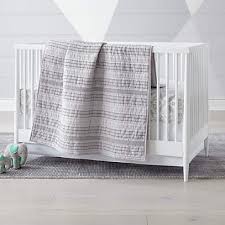 pattern play grey crib bedding crate