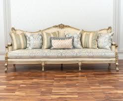 Loreto 4 Seater Sofa In Light Blue To Enhance Home Decor