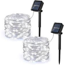 120 Led Copper Wire Solar String Lights