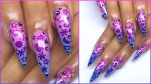diy airbrush nail art modelones catseye