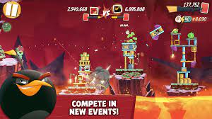 Angry Birds 2 APK Download, defeat piggy boss and rescue your world
