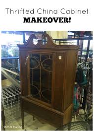 My Painted China Cabinet Makeover