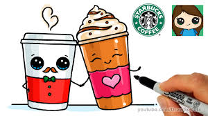 And you can freely use images for your personal blog! How To Draw A Drinks From Starbucks Easy Youtube