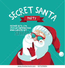 Secret Santa Claus Clipart