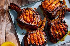 pork chops with carolina barbecue sauce