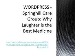 Laughter the best medicine essay   by Ray Harris Jr