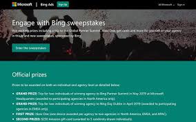 Bing Ads Offers Agencies A Chance To Win Trip Xbox Amazon