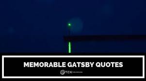 the most memorable great gatsby es