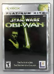star wars obi wan microsoft xbox 2001