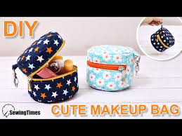 diy cute makeup bag sewing gift ideas