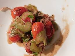 Charred Grape Tomato Salad - The Well Seasoned Mom